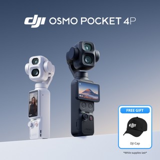 DJI Osmo Pocket 4P - Pocket Camera | 4K/240fps Slow Motion | New 1" CMOS | Cinematic Colours | 60mm