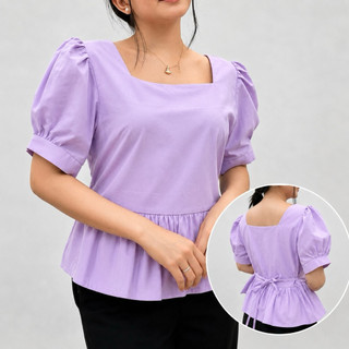 Jenni Linen Top Regular (M-Semi XL)(36” inches) to Plus size (XL-2XL) Linen Top (46"inches)