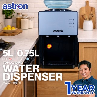 Astron AQUA 401TE Top Load Electronic Water Dispenser - Triple Taps | Hot, Normal, Cold | Child Lock