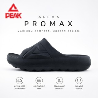 PEAK Men & Women ALPHA PROMAX Unisex One-Piece EVA Cushioned Slides RLW2601/RLW2602
