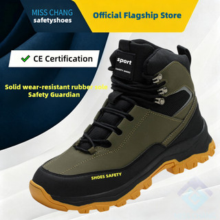 MISS CHANG New durable and comfortable construction site safety shoes （CE certificate payment）