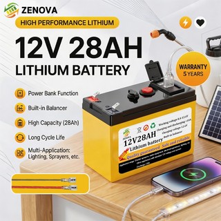 COD【5-Year Warranty】 12V High Performance High-Capacity Long-Life Li-ion Battery Sprayer Battery