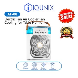 IQUNIX Fan air cooler mini air conditioner desktop cooling humidifier air purifier portable