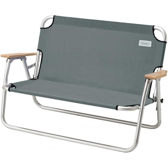 Coleman Relax Folding Bench Light Gray Camping Chair 2253885