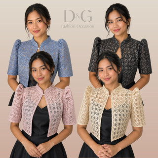 Filipiniana MC BOLERO “PAULA” FULL SOLIHIYA - Modern Filipiniana Designs