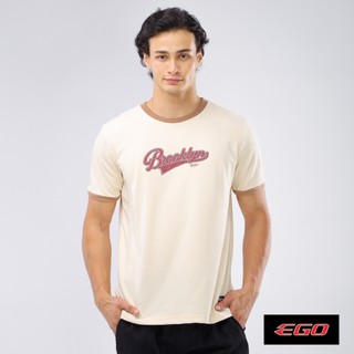 Ego R-neck Short Sleeves Comfort Fit EMT02-3067 [Tshirt for men, T-Shirt, T Shirt]