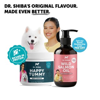 Dr Shiba Digestive Bundle - Happy Tummy and Salmon Oil