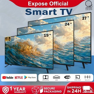 Expose 32 inch Smart TV HD 19 24 Digital LED Android Flat Screen