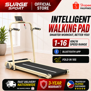 Foldable Electric Treadmill Portable Waking Pad Bluetooth APP Home Use Exercise Equipment Threadmill