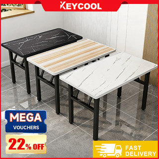Keycool Foldable Table Computer Table Office Table Study Table Thicken Solid Portable Folding Table