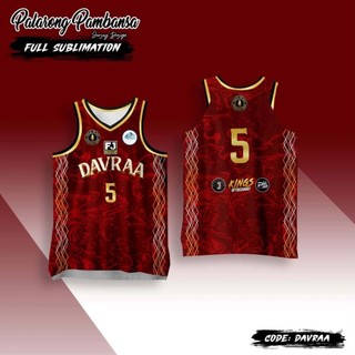 DAVRAA Davao Eagles Personalize Palaro Tu Agsur full sublimation jersey