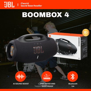【NEW】 Boombox 4 Bluetooth Speaker Bass Subwoofer Hifi Partybox Stereo Pairing Speaker