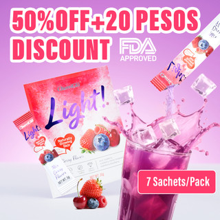 CherriGlo Light Acai Berry Drink Powder 7 Sachets|Antioxidant, Skin Radiance&Daily Digestive Comfort