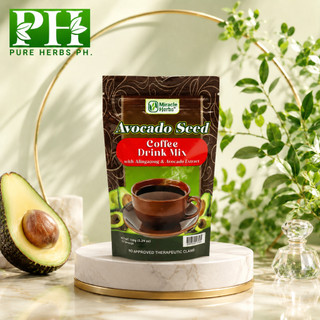 Avocado Seeds Herbal Coffee by PureHerbs PH | Decaf & Stevia | Avocado Coffee