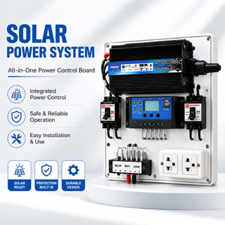 1000W All-in-One Solar Power Inverter Kit with Controller & Protection