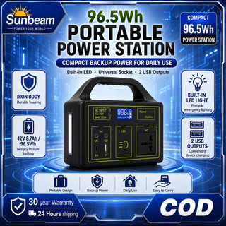 NEW Power Station With Solar Panel Large Storage Solar Power Station Portable Power Station