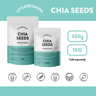 Chia Seeds 500g and 1kg Kilo for Keto and Low Carb Diet
