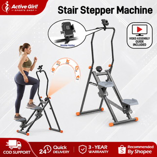 Stair Machine Foldable Climbing Stepper Climber Machine Exercise Equipment For Women Workout