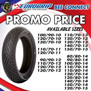 EUROGRIP TIRE BEE CONNECT 10 12 13 14 15 PROMO by TAKARA TIRES(Free Sealant, Free Pito & Stickers)