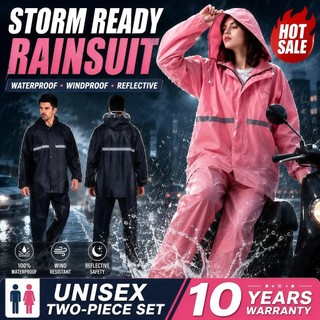 Yowxii Rain Coat For Motorcycle Kapote Rain Coat Makapal IP68 Waterproof Raincoat For Men Women