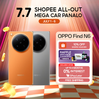 [3 Months 0% SPayLater] OPPO Find N6 | Zero-Feel Crease | 200MP Hasselblad Ultra-Clear Camera