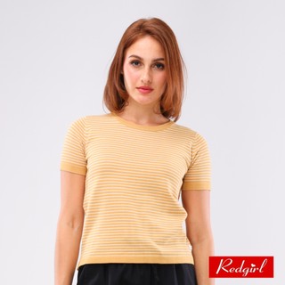 Redgirl Knitted Short Sleeves Top RGT14-0140 [Blouse for women, Tops for women]