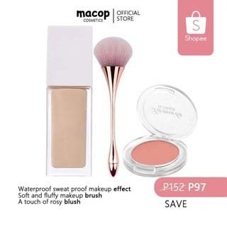 【BUY 1 TAKE 2】 Face Cream Brush Blush Palette Moisturizing Concealer Strong Oil Control Set 30ml