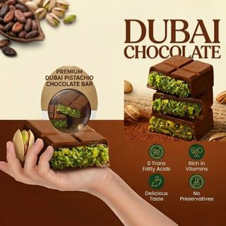 FLASH SALE | DUBAI PISTACHIO CHOCOLATE 3F FOOD – Crunchy Kunafa Gourmet ASMR Snack | BUY 3 GET 2