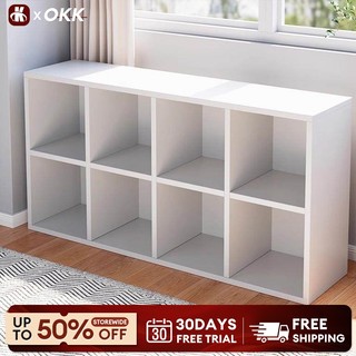 【Ship Today】Wooden Book Shelf Toy Organizer Simple Shelf Multifunctional Bookcase Storage