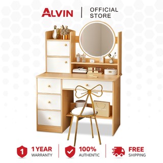 ALVIN Dressing Table Bedroom Minimalist Modern Ins Dressing Table Organizer Integrated Small Table