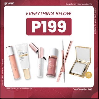 GRWM Cosmetics Everything at ₱199