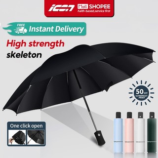 ICON Sunscreen Automatic Umbrella Retractable Folding Umbrella