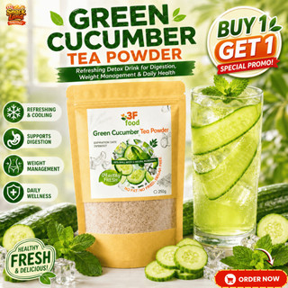Green Cucumber Tea Powder | Refreshing Detox Drink for Digestion, Weight Management & Daily He