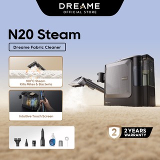 Dreame N20 Multi-Use Steam Cleaner 2-in-1 Garment & Home, 100℃ Fast Heat-Up, Auto Detergent