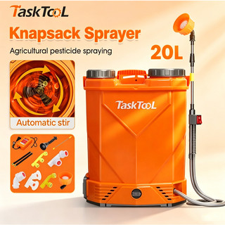 TaskTool 20L Electric Knapsack Sprayer Battery-Powered Agricultural Rechargeable Power Spraye