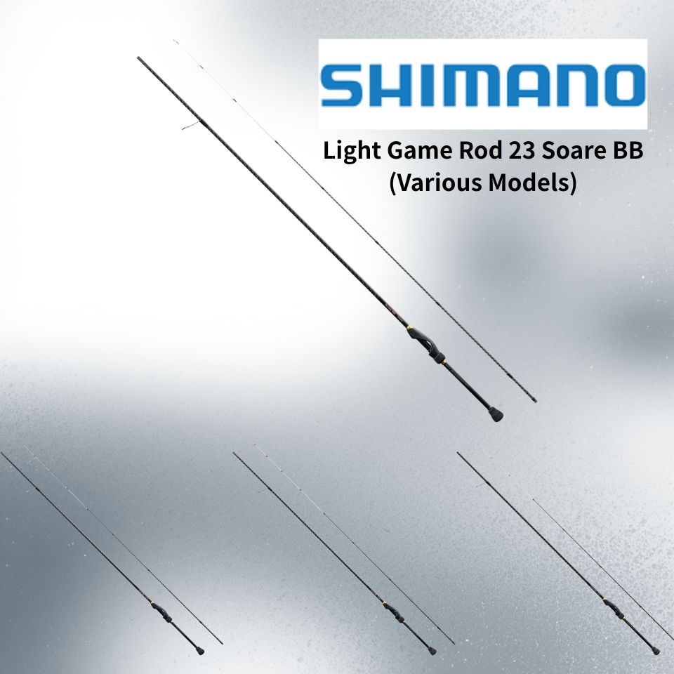Shimano 23 Soare BB Light Game Rod Various Models
