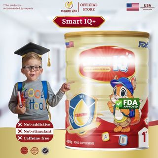 Smart lQ For Kids Brain Booster Milk – Memory & Learning, Supports Focus