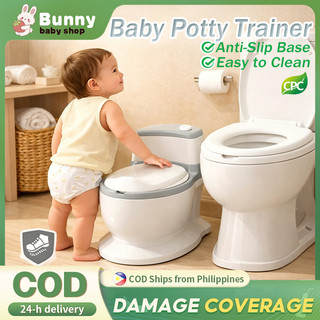 Baby Potty Trainer Toilet for Kids Safe Heavy-Duty, Sturdy Construction Smooth Edges 5Years Warranty