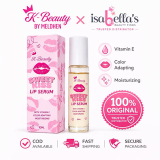 K-Beauty Sweet Kiss Lip Serum 10ml with Vitamin E for Color Adapting, Hydrated Lips (100% Authentic)