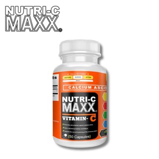 Nutri-C Maxx Official Calcium Ascorbate Vitamin C 50 capsules 500mg