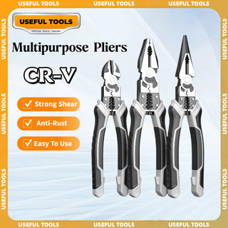 10 In 1 Multipurpose Electrician Pliers Wire Stripper Wire Cutter Diagonal Pliers Cable Cutting Tool
