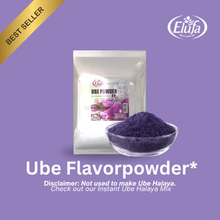 Elufa Ube Powder FP (Flavor Powder) - 1kg (Ube champorado, Ube flan, Ube dough-in cakes)