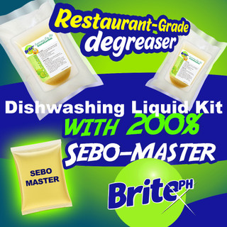 BritePH Dishwashing Liquid Kit DIY w/ 200% Sebo Master