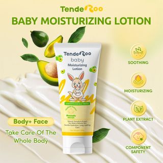 [FDA Approved] Tenderoo Baby Moisturizing Lotion Avocado Plant Extract Gentle Safe Soothing 200ml