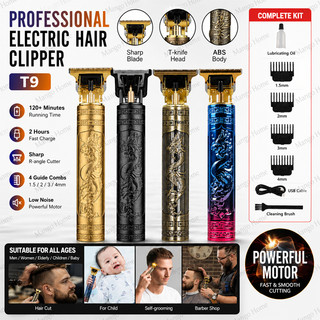 Electric Hair Clipper Trimmer Professional Hair Clippers USB Rechargeable Razor Clipper Shaver