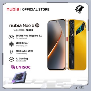 NUBIA NEO 5 5G (8GBRAM +128ROM)|6.8 FHD+ Hole 120Hz Live Island, 3651 mm VC Cooling Panel