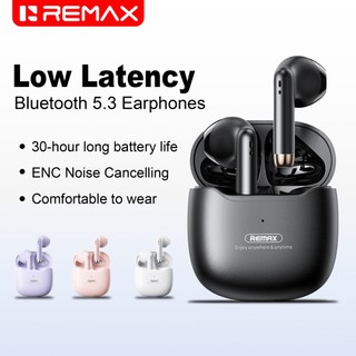 Remax Wireless Earphone TWS-19 with Mic Bluetooth 5.3 Headphones ENC Noise Cancelling Touch control