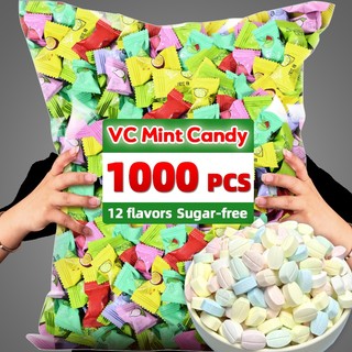 Mint Candy Sugar Free Assorted Fruit ,Kisses,Fresh breath,cool and refreshing Sweet Flavor Candy