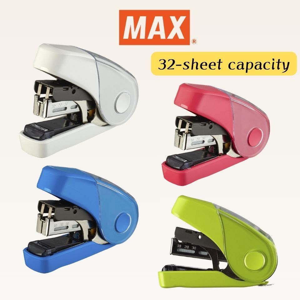 MAX Sakuri Flat Stapler 32-Sheet No.10 Spare Staples HD-10FL3K