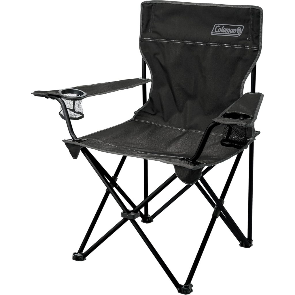 Coleman Resort Chair Folding Camping Chair Cup Holders Carry Case 4 Variants